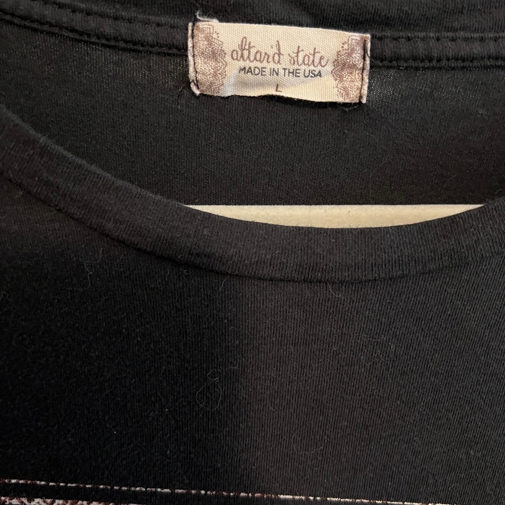 Altar'd State Black Graphic Tee - Picture 3 of 4